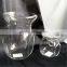 transparent glass fragrance oil burner