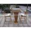 Beautiful 3PC Rattan Bar Set In Double Size