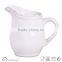 Stoneware Houseware white ceramic water pitchers