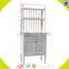 wholesale white wooden table and stools top quality kids wooden white table and stools W08G084
