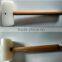 White Nylon Mallet Hammer Rubber Mallet Hammer 55mm
