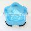 plastic star shape pet bowl dog bowl cat bowls big and small style
