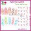 Hogift Hot Selling Flower Nail Sticker,3D/Water Printing Japan Fashion Nail art Decals