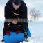 Roll Up Snow Carpet Sledge -Turbo sheet Thrower Ride Fun Winter Outdoor Plastic Rider slipped knee sled