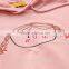 Hot sale cheap girls printed pullover autumn hoodies cut and sew hoodie