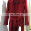 Ladies handle long style 100% Wool coat for Sring and Fall