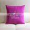 Hot Sell Fashion Cotton Plain Throw Pillow Case Custom Printing And Rhinestone Design Cushion Covers Decorative Car