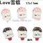 Diy colorful star moon heart small resin charms for cell phone decorations