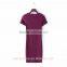 2016 Spring Fashion Design Womens T-Shirt Cotton Spandex Slim Fit Longline T Shirt Blank Short Sleeve Sexy T Shirt Dress