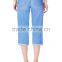 Cheap Washed Young Girl 3/4 Cropped Shorts, Denim Jeans Shorts Pant Women 2016