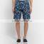 High Quality Whole Through Floral Prints One Button Closured Chino Shorts for Men