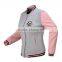 Mytest Custom Embroidered Lady Pink Winter Jacket Bomber Jacket