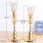 Hot Sale Crystal candle holder for Wedding decoration JC-001 set of 2