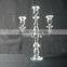 Transparent K9 Crystal Candle Holder,Crystal Beads Candelabra Crystal Candle Holder For Wedding Table Decoration