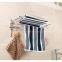 Trade Assurance Aluminium Double Towel Rails Storage Rack