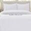 China wholesale cheap 100% cotton hotel linen bedding white duvet cover sets