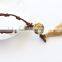 Knitted Bracelet Hand Woven Tassel Pendant Fashion Jewelry