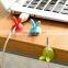 promotional ear shape cable winder, earphone tie organizer