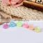 new arrival costom kids colors shell small size mini plastic hair claws