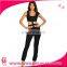 black sexy vest wide-legged jumpsuit