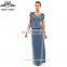 2016 BAIYIMO OEM Service Women's Hoodie Pocket Maxi Dress latest hot sale