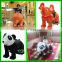 HI CE battery operated animal rider plush electrical animal ride toy car