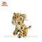 20cm custom simulation mini stuffed animals plush leopard toys for kids