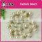 wholesale half round abs pearl button shank button