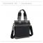 genuine cow leather portable shoulder business bag for man meeting use