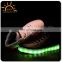 Light platform shoes flashing LED shoes
