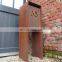 Modern Life Style Decoration Rust Mailbox In Corten