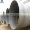 China Supplier X52 Black Carbon Steel Welded Spiral Iron Pipe