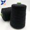 Pure black Nm26/2plies 30% carbon inside staple fiber blended 70% bulky acrylic staple fiber for knitting touchscreen gloves -XT11453