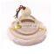 Free Sample cute screw spring cat teaser toy with mouse/mice on top for cat scratching