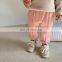 4078/China manufacturer high quality mirco velvet pants for baby girl warm fashion kids clothing