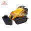 Compact cheap tracked and wheel multi garden mini skid steer loader earth moving digger machinery with accessories