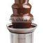New Power electric chocolate melting machine chocolate fountain for sale