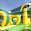 Inflatable Soccer Theme Jumping Castle Slide Playground Amusement Park Slide