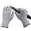 CE EN388 4543C Cut Resistant Level 5 HPPE Liner PU Coated Anti Cut Gloves