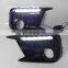 Carest 2PCS Car LED DRL Daytime Running Light For Subaru WRX 2018 2019 2020 2021 Fog lamp cover Waterproof