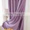 Blackout Coated Fiber Polyester Blended Window Cotton Curtain for Living Room
