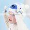 Kids Winter Beanie Hat  Gloves Set