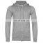 Men's Zip Up Cashmere Plain Hoodie