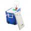 25L 28L Plastic Insulated Foldable Table Cooler Box Beach Camping Picnic Folding Ice Cooler