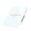 Universal WIFI touch smart wall switch Voice mobile APP remote control wall switch 1 open glass panel switch