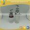 Glass Oil -vinger bottle/ dispenser with top for oil control