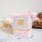 custom logo pink rectangle luxury candle packaging boxes empty candle jars with gift box