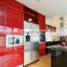 Modern high gloss bangladesh pvc board modular kitchen cabinet