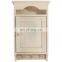 Wooden Key Cabinet With 6 Hooks