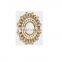 aluminium cast wall mirror